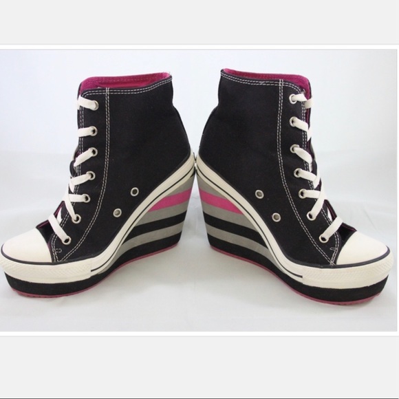Rock & Candy Shoes - Rock and Candy LuLu platform wedge sneakers